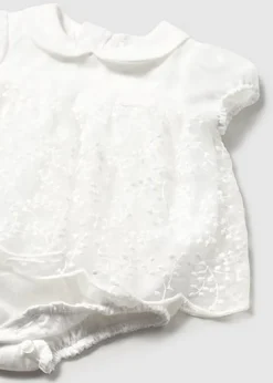 Mayoral broderie romper jurkje