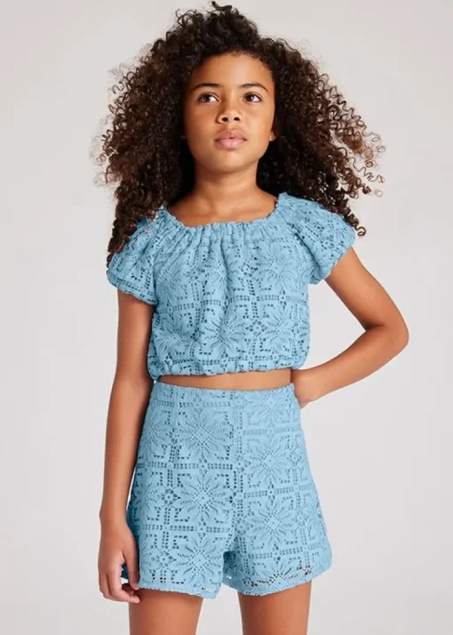 Mayoral broderie short