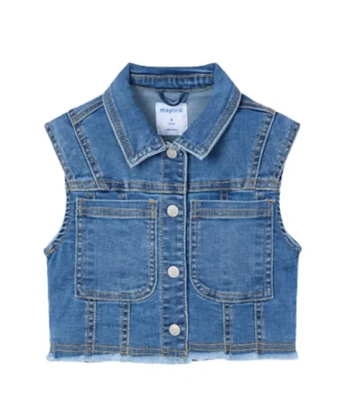 Mayoral denim gilet