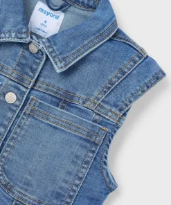 Mayoral denim gilet