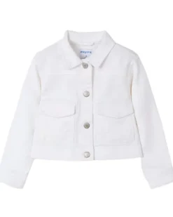 Mayoral denim jasje ecru