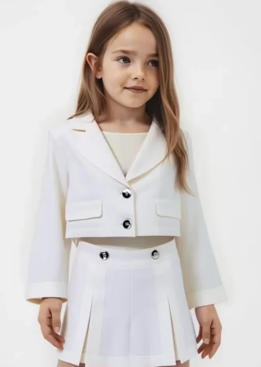 Mayoral geklede plissé skort