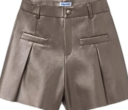 Mayoral leather look short