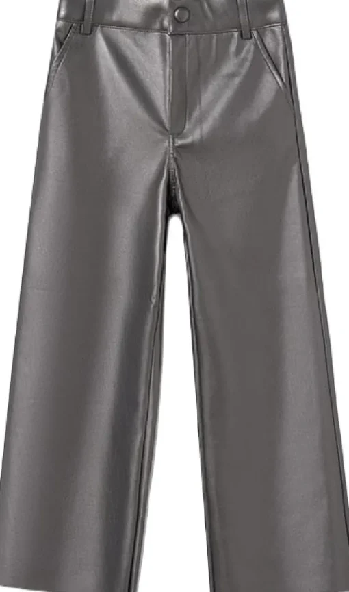 Mayoral leather look wide leg