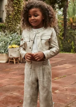 Mayoral linnen wide leg broek