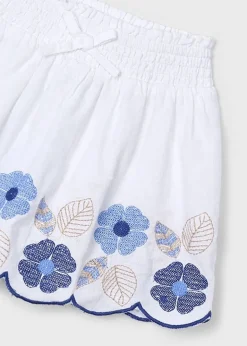 Mayoral rokje met geborduurde bloemen
