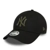 New York Yankees zwarte pet glitter logo