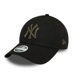 New York Yankees zwarte pet glitter logo
