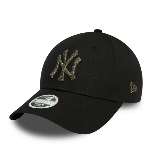 New York Yankees zwarte pet glitter logo