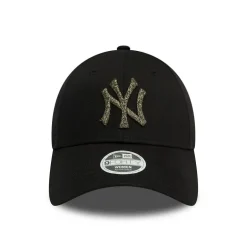New York Yankees zwarte pet glitter logo
