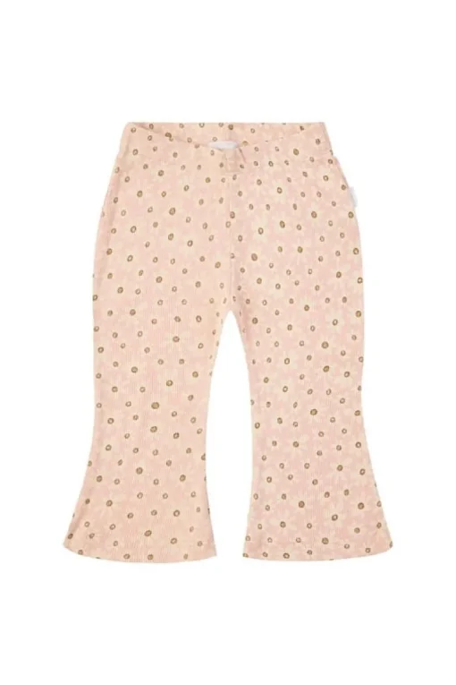 Noppies flared bloemen broek