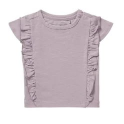 Noppies ruffle T-shirt lila