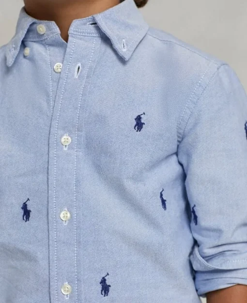 Ralph Lauren all-over polo logo overhemd