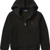 Ralph Lauren basis capuchon vest – zwart