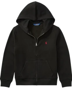 Ralph Lauren basis capuchon vest – zwart