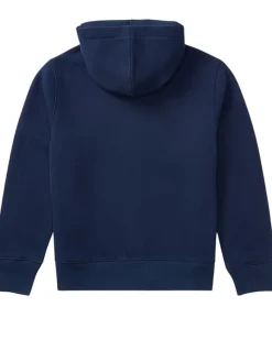 Ralph Lauren basis capuchon vest – donkerblauw