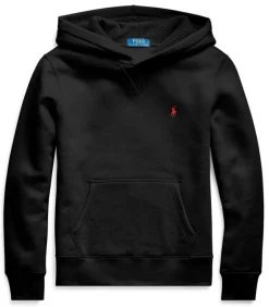 Ralph Lauren basis logo hoodie – zwart