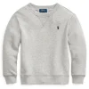 Ralph Lauren basis logo sweater – grijs