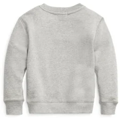 Ralph Lauren basis logo sweater – grijs