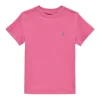 Ralph Lauren basis logo T-shirt – roze