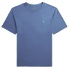 Ralph Lauren basis logo T-shirt – blauw