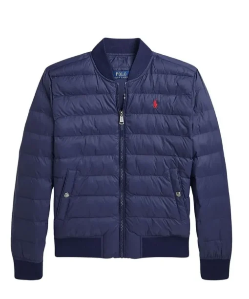 Ralph Lauren doorgestikte bomber