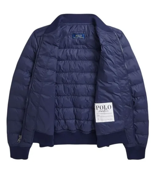 Ralph Lauren doorgestikte bomber