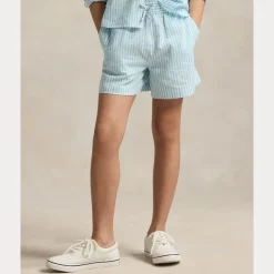 Ralph Lauren gestreepte linnen short