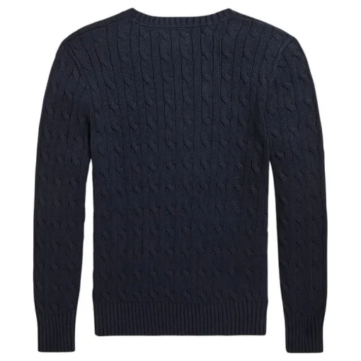 Ralph Lauren kabeltrui navy