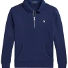Ralph Lauren polo half zip sweater – donkerblauw