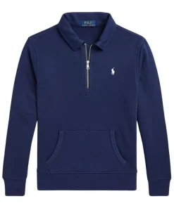 Ralph Lauren polo half zip sweater – donkerblauw