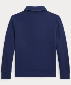 Ralph Lauren polo half zip sweater – donkerblauw