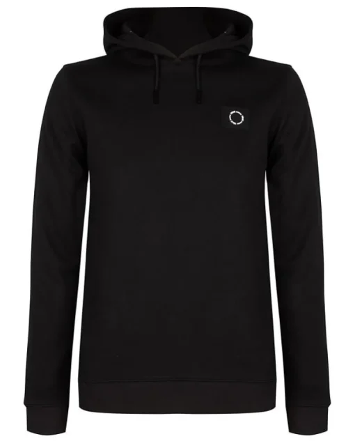 Rellix hoodie badge logo zwart