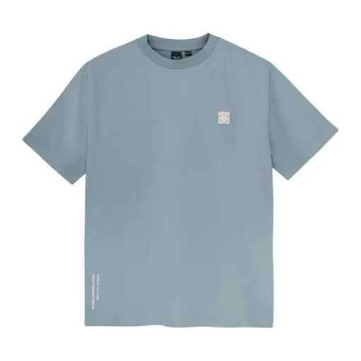 Rellix T-shirt twill ash turquoise