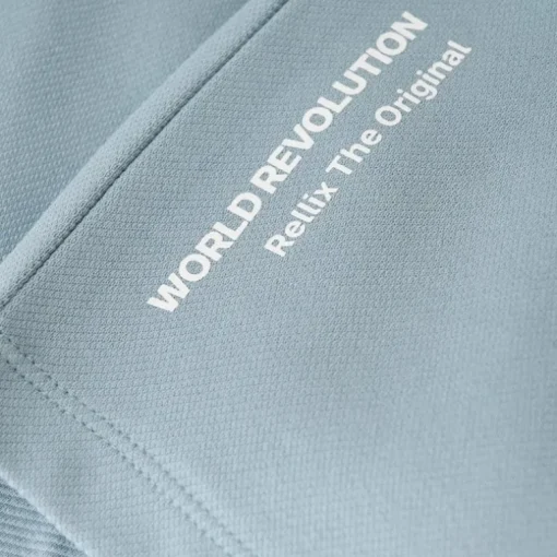 Rellix T-shirt twill ash turquoise