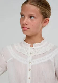 Scalpers ruffle blouse