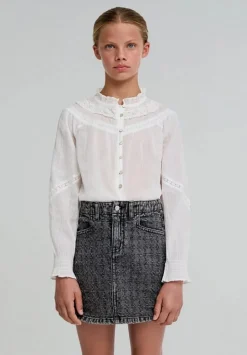 Scalpers ruffle blouse