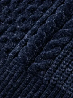 Scotch & Soda chenille gebreide kabel trui
