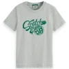 Scotch&Soda baseball artwork T-shirt