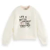Scotch&Soda flower artwork sweater