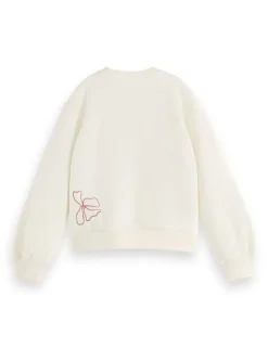 Scotch&Soda flower artwork sweater