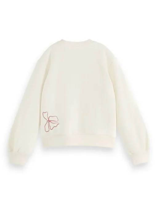Scotch&Soda flower artwork sweater