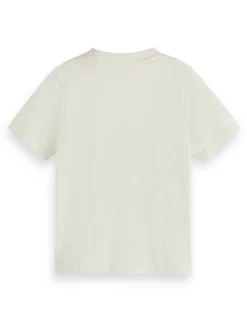 Scotch&Soda flower artwork T-shirt