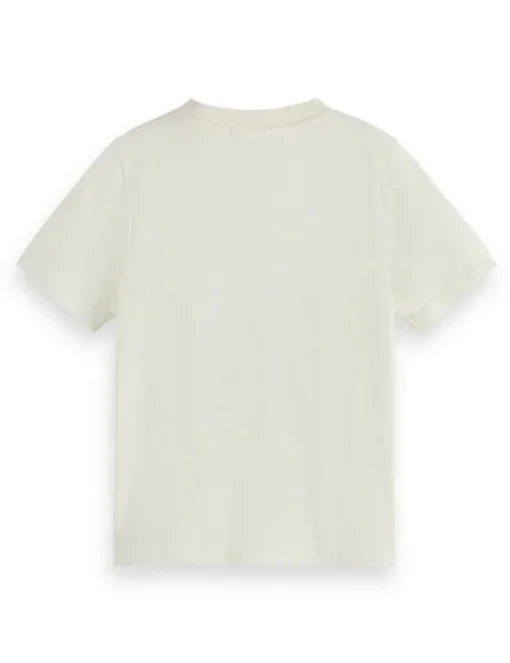 Scotch&Soda flower artwork T-shirt