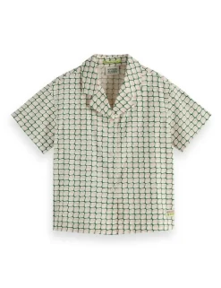 Scotch&Soda geprinte korte mouwen blouse