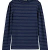 SCOTCH&SODA GESTREEPTE GLITTER COL