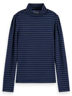 SCOTCH&SODA GESTREEPTE GLITTER COL