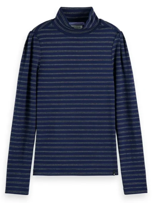 SCOTCH&SODA GESTREEPTE GLITTER COL