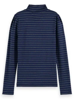 SCOTCH&SODA GESTREEPTE GLITTER COL