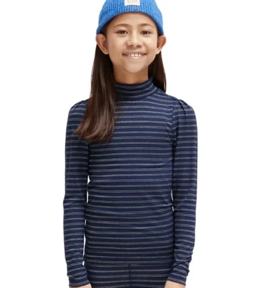 SCOTCH&SODA GESTREEPTE GLITTER COL